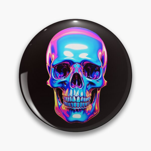 Item preview, MULTICOLORED SKULL designed and sold by ROCK_WELL.