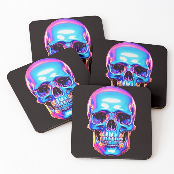 Item preview, MULTICOLORED SKULL designed and sold by ROCK_WELL.
