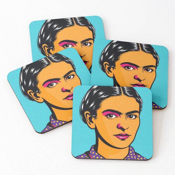 Item preview, Vibrant Pop‑Art Illustration of Frida Kahlo  designed and sold by Analog Aura .