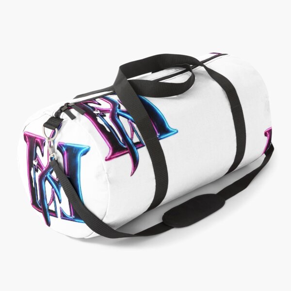 Item preview, Neon Cyberpunk EH Monogram Logo | Futuristic Pink Blue Gaming Emblem designed and sold by Joyfulfabric.