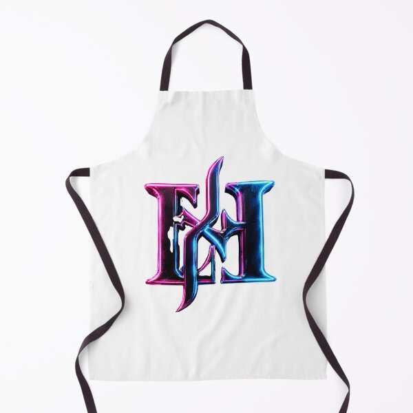 Item preview, Neon Cyberpunk EH Monogram Logo | Futuristic Pink Blue Gaming Emblem designed and sold by Joyfulfabric.