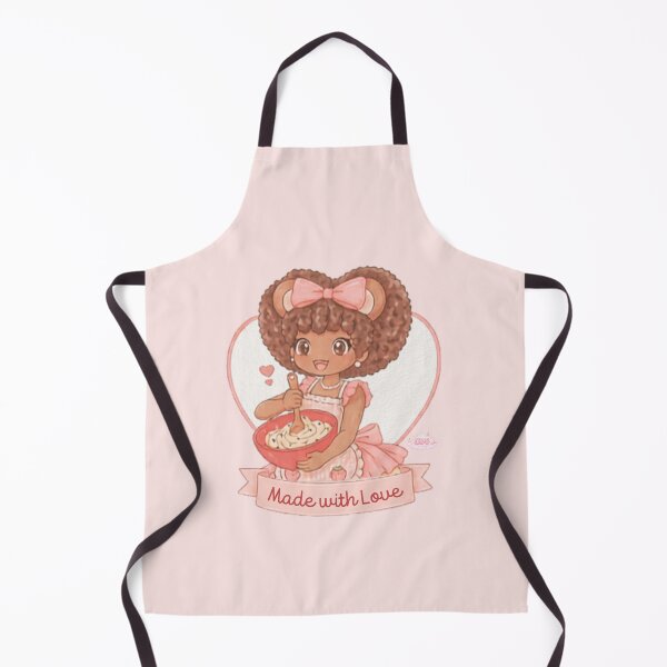 Item preview, Cute Baking Bear Girl | Kawaii Strawberry Baker Chibi Art designed and sold by DreamieMarket.