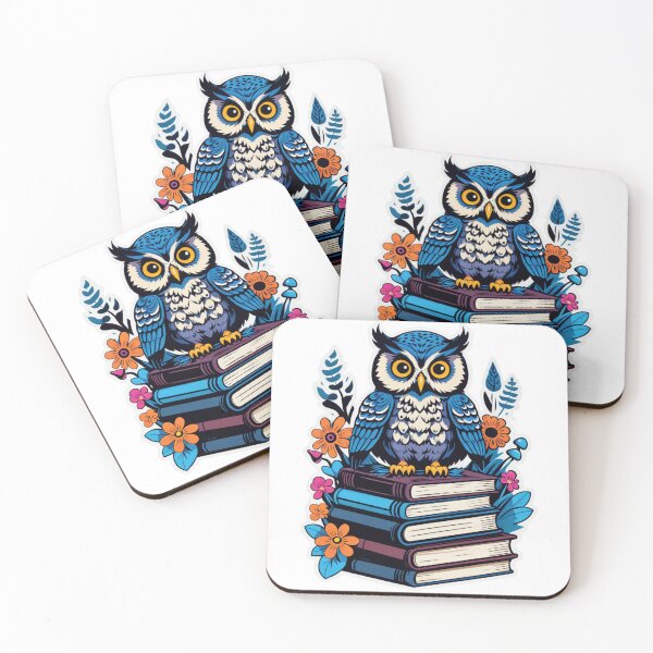 Item preview, Vintage Book Stack & Wise Owl designed and sold by tim tal.