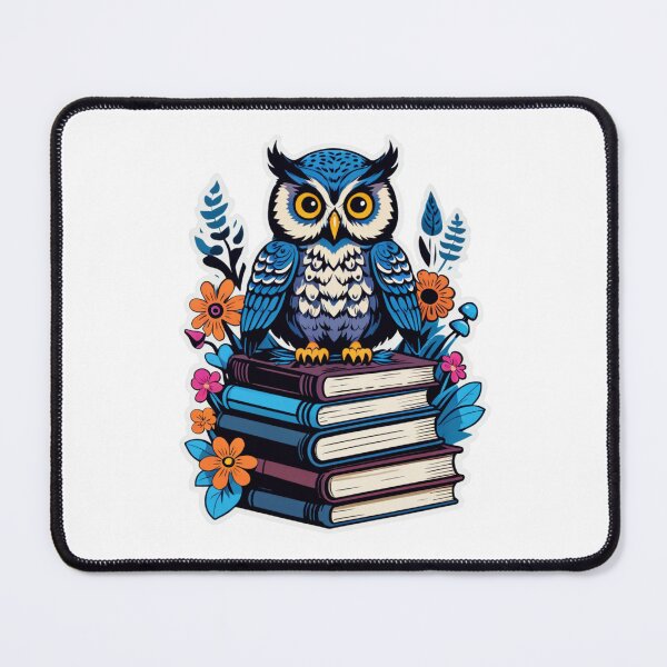 Item preview, Vintage Book Stack & Wise Owl designed and sold by tim tal.