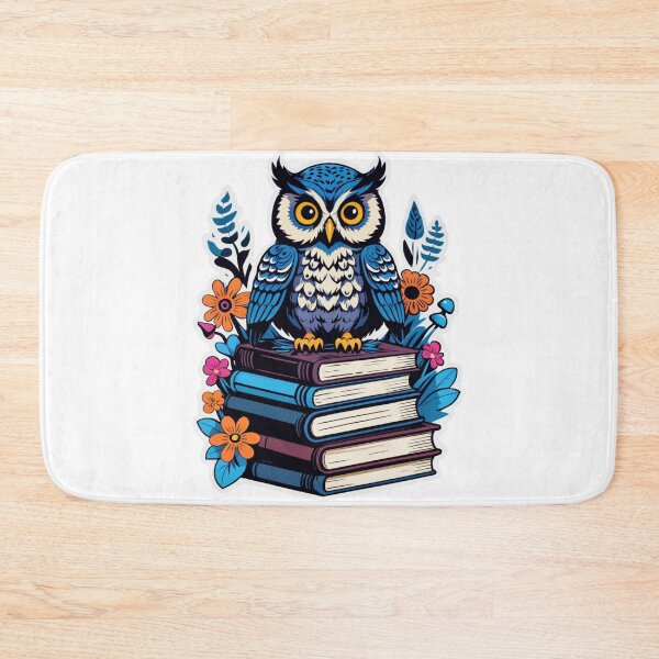 Item preview, Vintage Book Stack & Wise Owl designed and sold by tim tal.