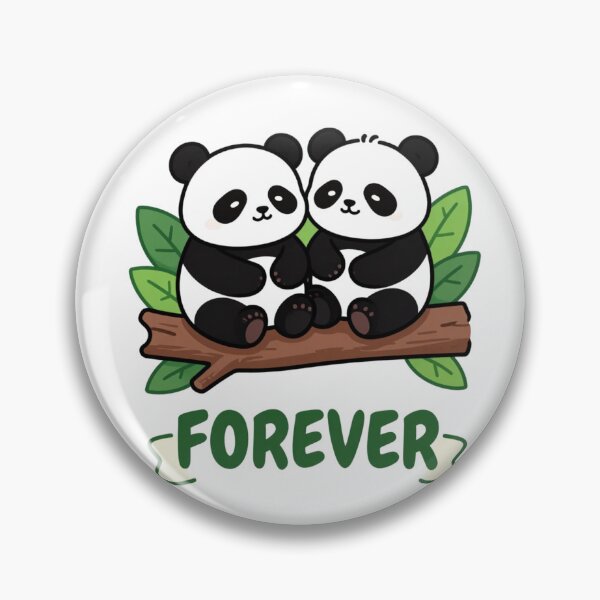 Item preview, two pandas who are together designed and sold by AvenueArt_Co.