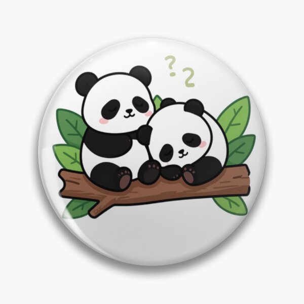 Item preview, two sleepy panda designed and sold by AvenueArt_Co.