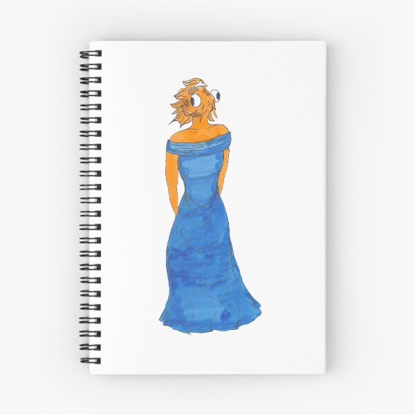 Item preview, Goldfish Prom Queen designed and sold by Artwork by Mallory.