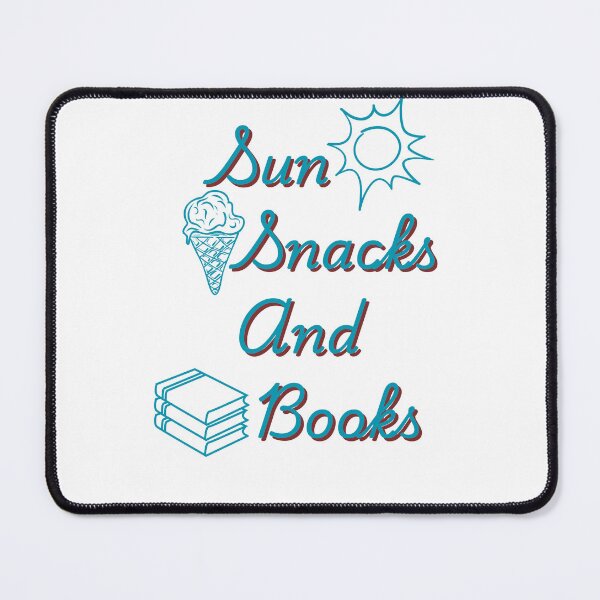 Item preview, Sun, Snacks And Books designed and sold by HoppingCreation.