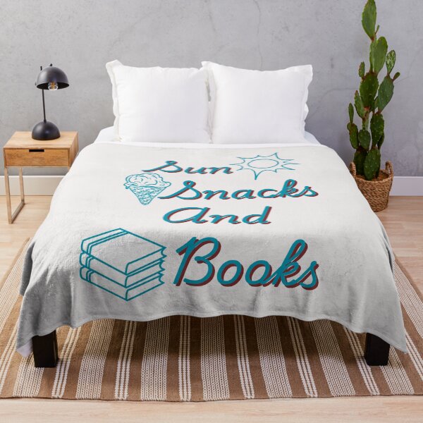 Item preview, Sun, Snacks And Books designed and sold by HoppingCreation.