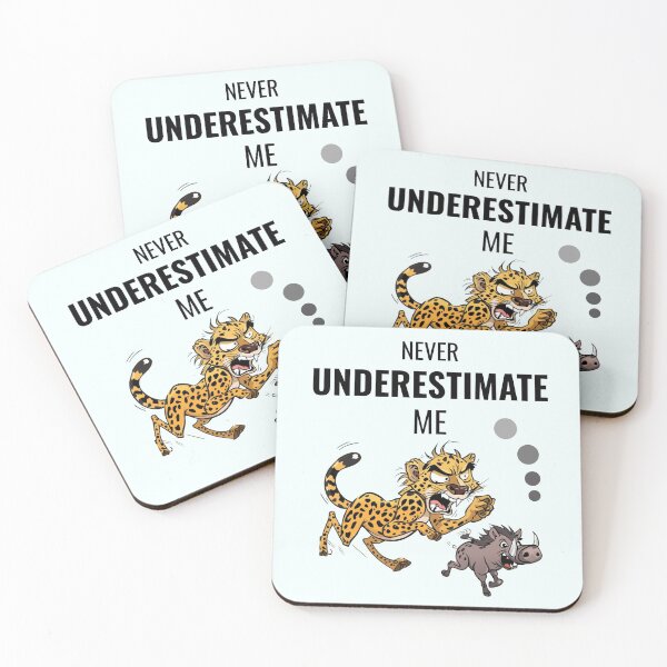 Item preview, Never Underestimate Me Cheetah Chase designed and sold by emanni.