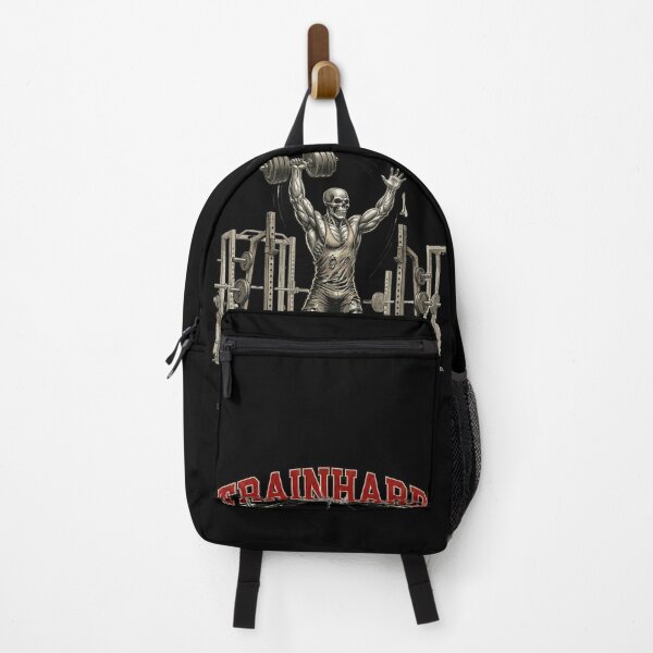 Item preview, TrainHard Skull Dumbbell Press Fitness Artwork designed and sold by TrainHardCo.