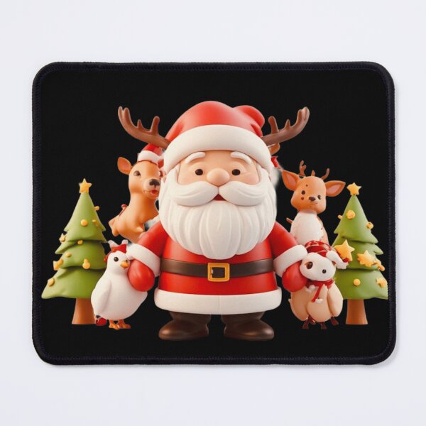 Item preview, Deep colors Santa reindeer with dove love designed and sold by Jsw-speedartja.