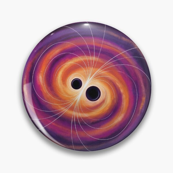 Item preview, Binary Black Holes Cosmic Illustration designed and sold by AHOK-lab.