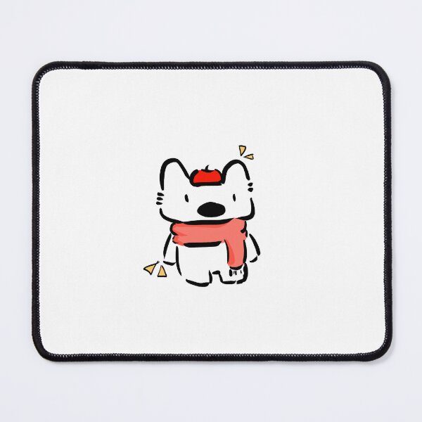 Item preview, A winter dog with an apple on his head designed and sold by Arosygarden.
