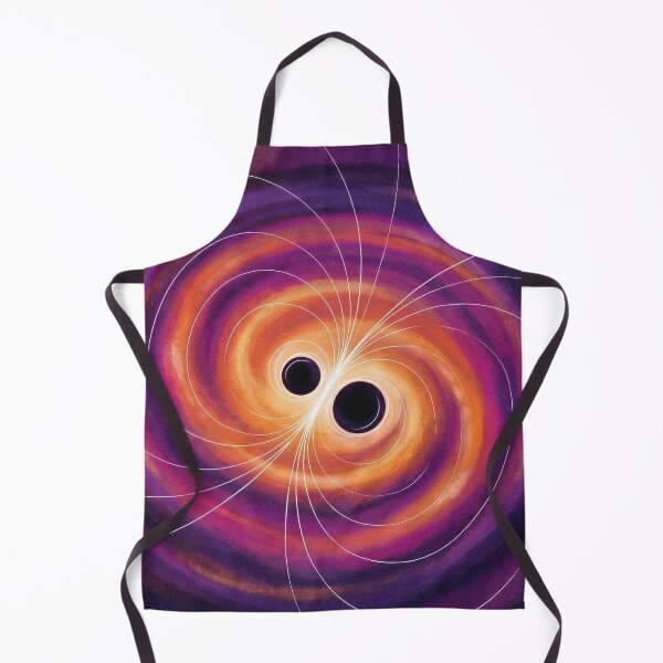 Item preview, Binary Black Holes Cosmic Illustration designed and sold by AHOK-lab.