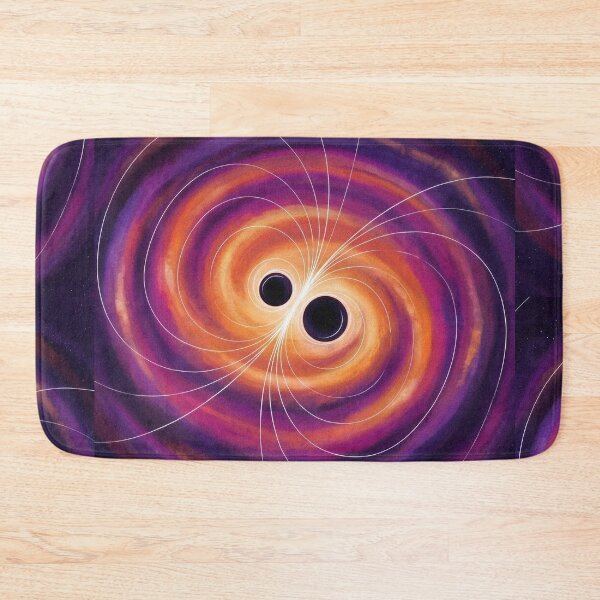 Item preview, Binary Black Holes Cosmic Illustration designed and sold by AHOK-lab.
