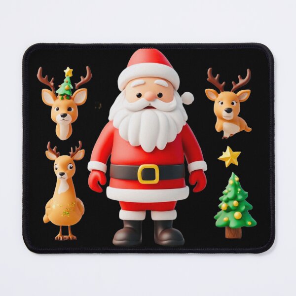 Item preview, Deep colors Santa reindeer with dove love designed and sold by Jsw-speedartja.