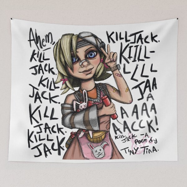 Item preview, Tiny Tina Jack Poem designed and sold by Chelzzi.