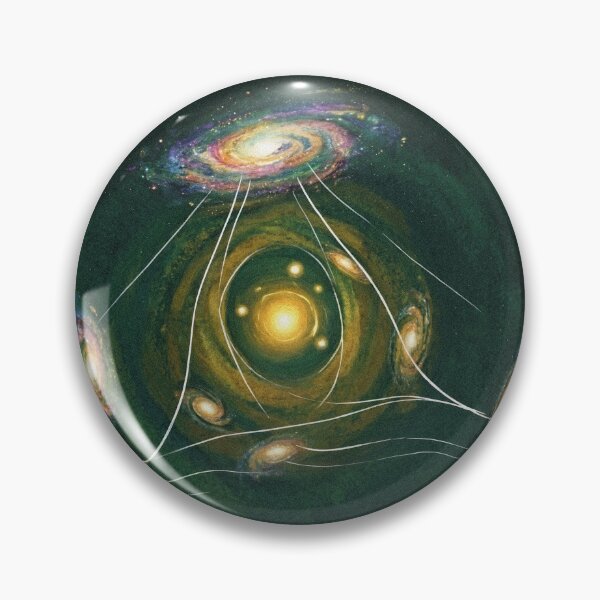 Item preview, Core Network Cosmic Illustration designed and sold by AHOK-lab.