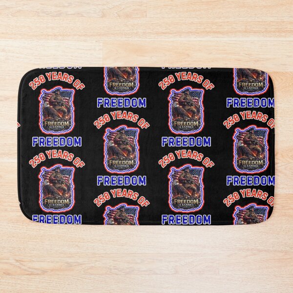 Item preview, Freedom Is Earned  designed and sold by WoodburyLake.