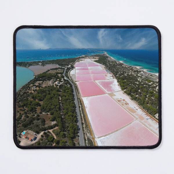 Item preview, Formentera Salt Flats Panorama designed and sold by Droneformentera.