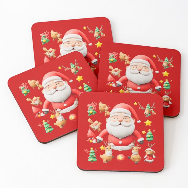 Item preview, Deep colors Santa reindeer with dove love designed and sold by Jsw-speedartja.