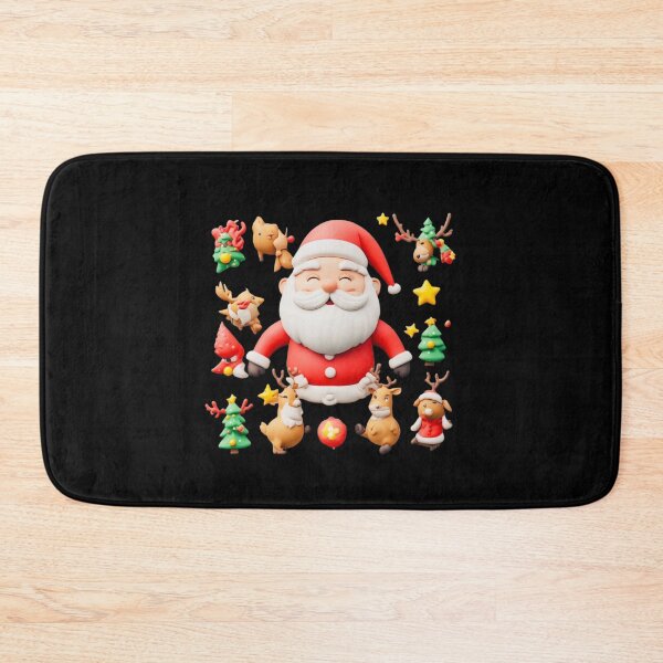 Item preview, Deep colors Santa reindeer with dove love designed and sold by Jsw-speedartja.