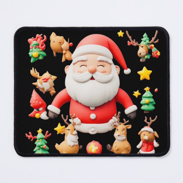 Item preview, Deep colors Santa reindeer with dove love designed and sold by Jsw-speedartja.