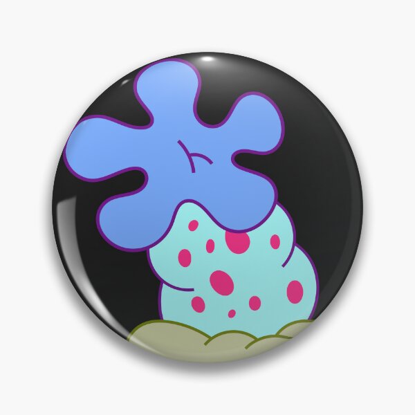 Item preview, Bikini Botton BLUE FLOWER 4 - SpongeBob designed and sold by DibujandoPorfa.