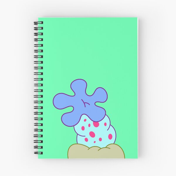 Item preview, Bikini Botton BLUE FLOWER 4 - SpongeBob designed and sold by DibujandoPorfa.