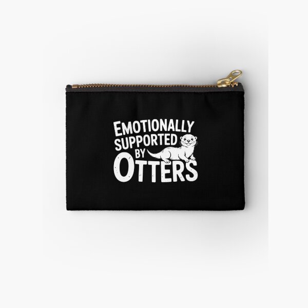 Item preview, Emotionally Supported By Otters designed and sold by theartfulaspie.