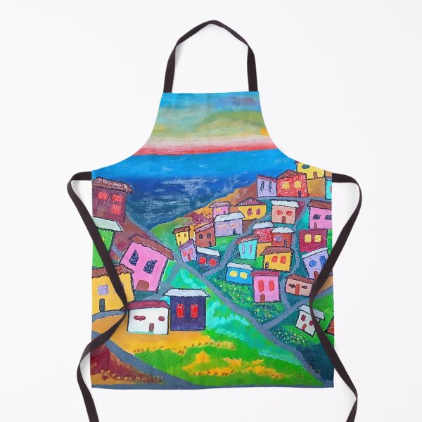 Item preview, View towards the sea and hills of Valparaíso, Chile. designed and sold by GRIDADIS-GRIDART.