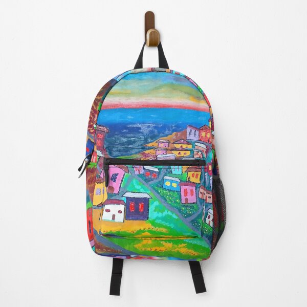 Item preview, View towards the sea and hills of Valparaíso, Chile. designed and sold by GRIDADIS-GRIDART.