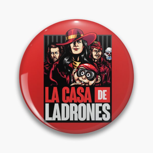 Item preview, La Casa de Ladrones - Famous Fictional Thieves Parody designed and sold by MrGlayga.