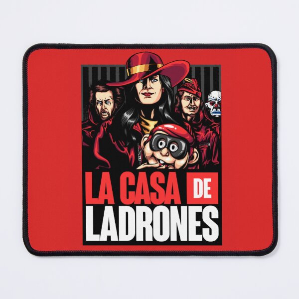 Item preview, La Casa de Ladrones - Famous Fictional Thieves Parody designed and sold by MrGlayga.