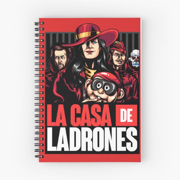 Item preview, La Casa de Ladrones - Famous Fictional Thieves Parody designed and sold by MrGlayga.