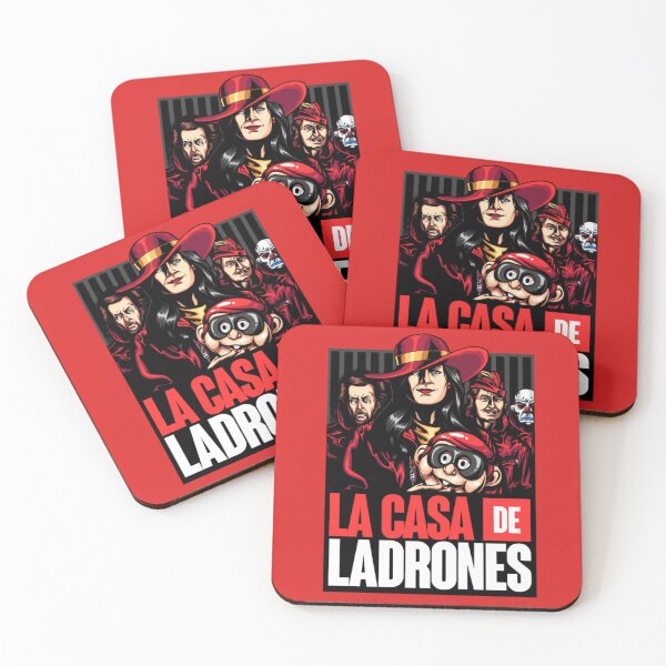 Item preview, La Casa de Ladrones - Famous Fictional Thieves Parody designed and sold by MrGlayga.
