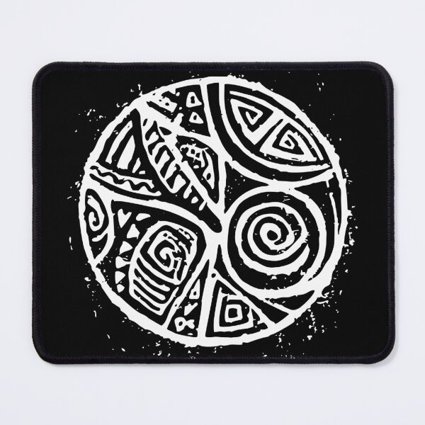 Item preview, Tribal Nature Circle Fruits and Leaves in Linocut designed and sold by SO-CHAOS.