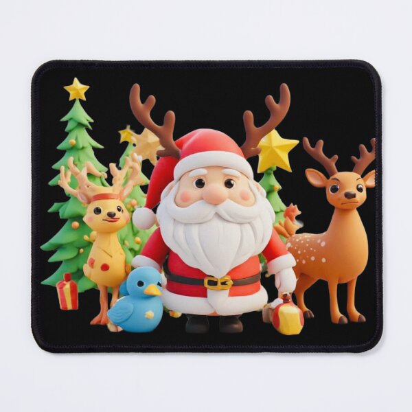 Item preview, Deep colors Santa reindeer with dove love designed and sold by Jsw-speedartja.