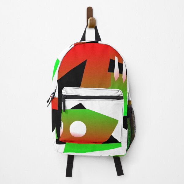 Item preview, Neon Geometric Glitch - Abstract Polygon Art designed and sold by The Nomadic Designs.