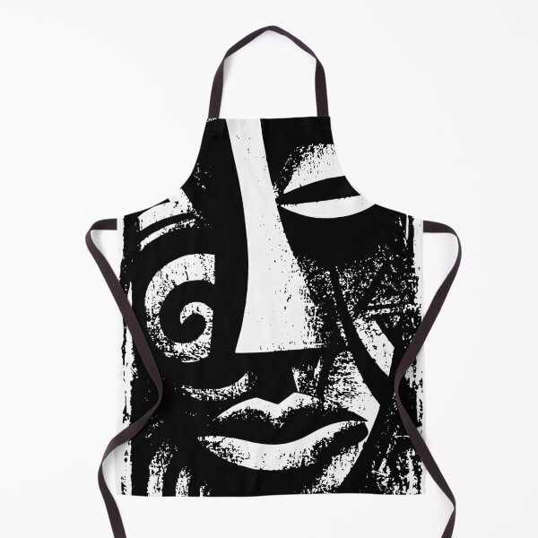 Item preview, Primal Tribal Mask Carved in Linocut designed and sold by SO-CHAOS.