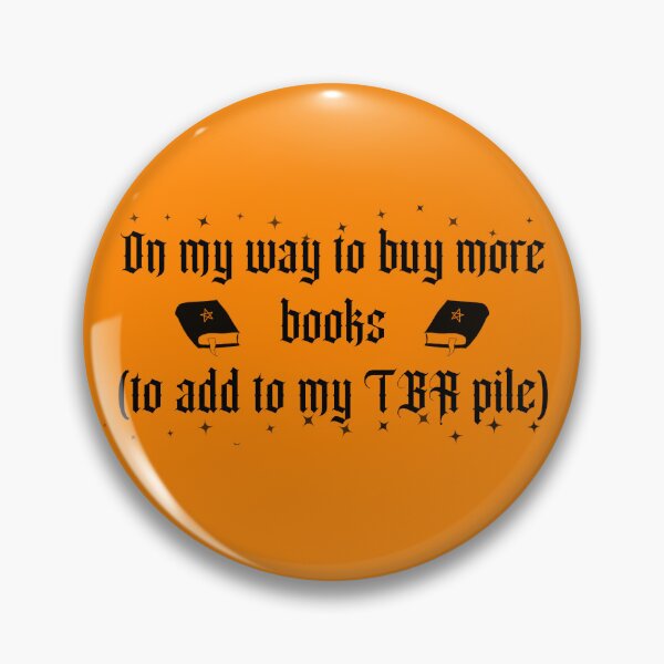 Item preview, On my way to buy books bumper sticker  designed and sold by Knittyruby.