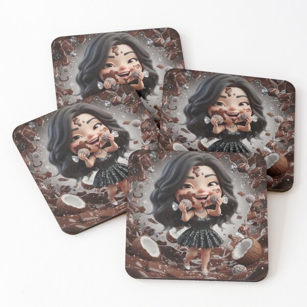 Item preview, Sweet coconut chocolate bliss designed and sold by Azurart2.