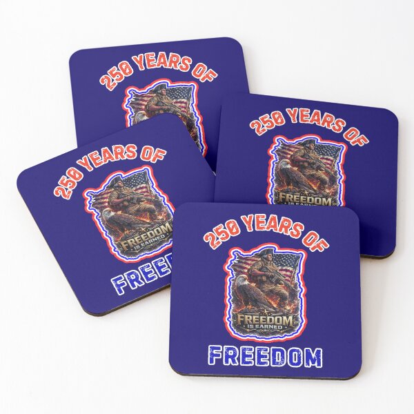 Item preview, Freedom Is Earned  designed and sold by WoodburyLake.