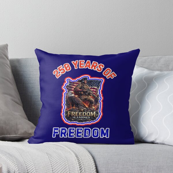 Item preview, Freedom Is Earned  designed and sold by WoodburyLake.