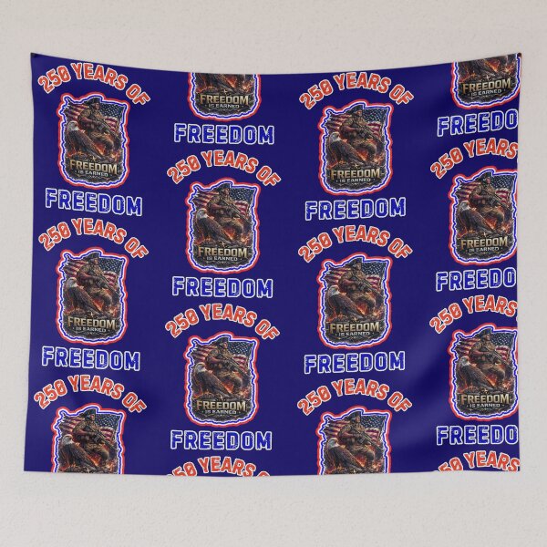 Item preview, Freedom Is Earned  designed and sold by WoodburyLake.