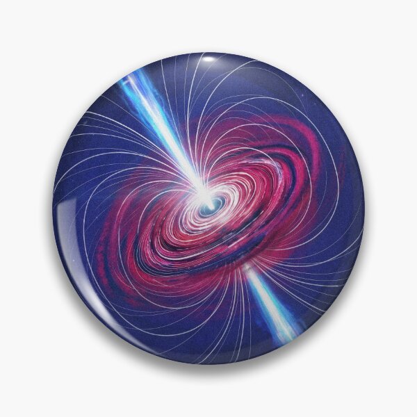 Item preview, Magnetic Black Hole Cosmic Illustration designed and sold by AHOK-lab.