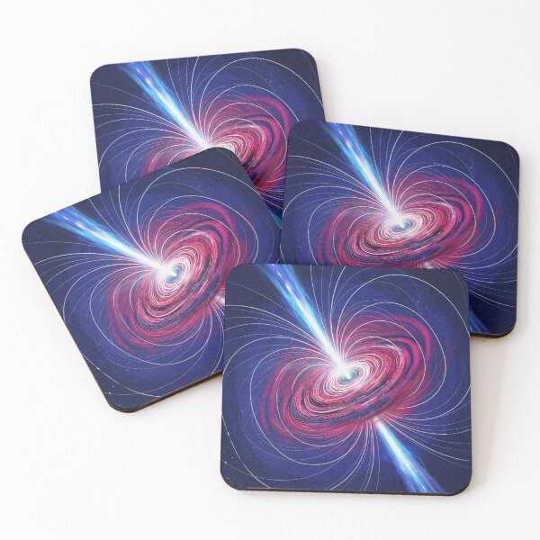 Item preview, Magnetic Black Hole Cosmic Illustration designed and sold by AHOK-lab.