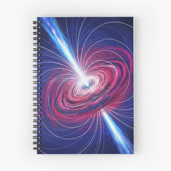 Item preview, Magnetic Black Hole Cosmic Illustration designed and sold by AHOK-lab.